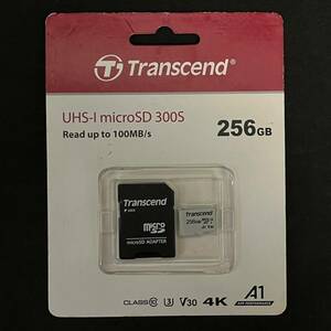 BAd042M 60 未使用 未開封 Transcend 256GB microSDXCカード UHS-I 300S 100MB/s トランセンド 