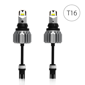 LEDバックランプ T15/T16兼用 DC12V 5000ルーメン 6000K ホワイト 無極性 2本セット 1年保証