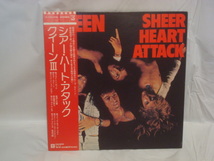 【国内初回帯/補充注文票付LP】シアー・ハート・アタック（SHEER HEART ATTACK） / クイーン（QUEEN） _画像1