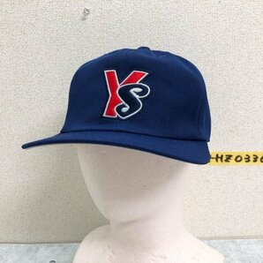 ＜送料無料＞ Yakult Swallows ヤクルトスワローズ メッシュ日除け付き ロゴ刺繍入り キャップ 帽子 紺 ネイビー Mの画像1