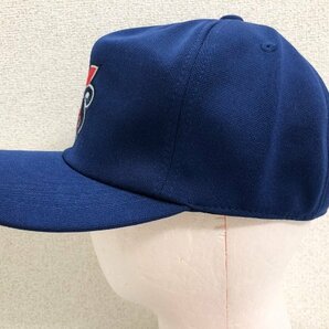 ＜送料無料＞ Yakult Swallows ヤクルトスワローズ メッシュ日除け付き ロゴ刺繍入り キャップ 帽子 紺 ネイビー Mの画像2