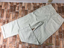 おしゃれ！Wrangler CHINOS ラングラー ロールアップパンツ アイボリー_画像1