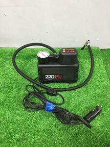 大自工業 メルテック 12V AIR COMPRESSOR エアーコンプレッサー 220PSI DC12V ソケットブラック 11-82