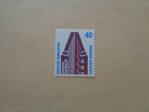 ドイツ切手　1988年　普通切手　チリハウスハンブルグ　　40