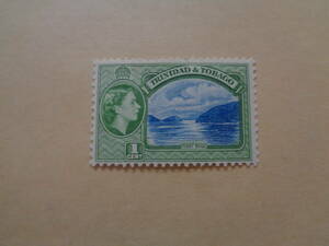 Art hand Auction 트리니다드 토바고 우표 1953 엘리자베스 2세 회화 시리즈 퍼스트 보카 1 영국 서인도 제도 센트, 고대 미술, 수집, 우표, 엽서, 남아메리카