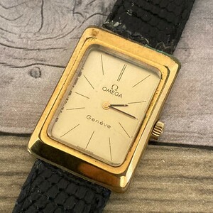 ◆人気◆ OMEGA オメガ GENEVE ジュネーブ 手巻き ボーイズ レディース腕時計 アンティーク