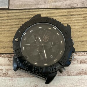 ◆稼動品◆良品◆ LUMINOX ルミノックス 3080 デイト クロノグラフ 黒文字盤 メンズ腕時計