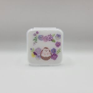 ハンドメイド 小物入れ ハリネズミ①