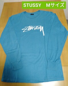 【№458】STUSSY ステューシー М 長袖 カットソー Tシャツ