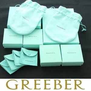 【俺の物屋】1円～ Tiffany & Co. ティファニー ジュエリー 箱 袋 ケース 6個セット