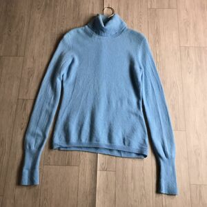 100円スタート□ UNIQLO ユニクロ　カシミヤ100% タートルネック　ハイネック　ニット　セーター　