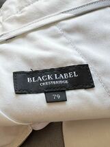 BLACK LABEL CRESTBRIDGE グレー系パンツ 79 状態良いです！　ブラックレーベル クレストブリッジ_画像6