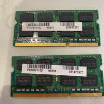 SAMSUNG DDR3L 1600 2Rx8 PC3L 12800S 8GBX2枚セット(16GB)⑤_画像2