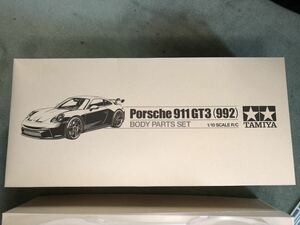 タミヤラジコン1/10 スペアボディ ポルシェ911GT3 (992)スペアボディ　新品未使用