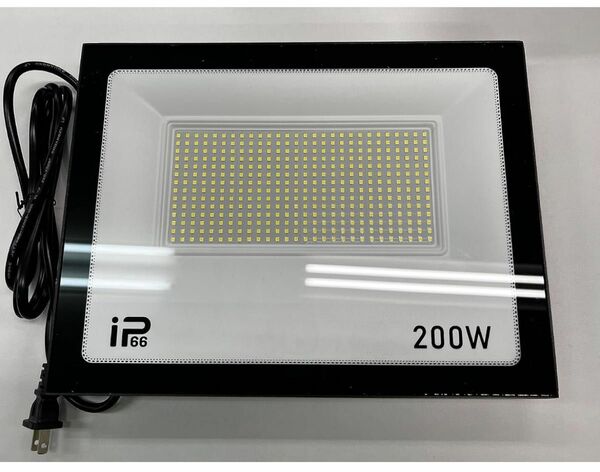 200W IP66防水 LED 投光器 作業灯26000LM 100V/200V 85-265V対応 フラッドライト 省エネ 