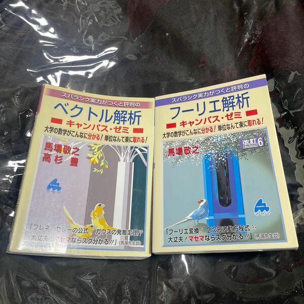 スバラシク実力がつくと評判のフーリエ解析キャンパス・ゼミ　大学の数学　ベクトル解析（改訂６） 馬場敬之　マセマシリーズ