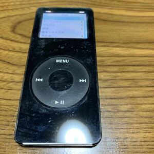 iPod nano 第一世代A1137ブラック 2GB APPLE 