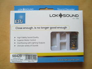 ESU 58420 LokSound 5 DCC 8-pin NEM652 Sound Decoder サウンドデコーダ☆