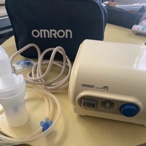 オムロン OMRON コンプレッサー式ネブライザ 吸入器 中古