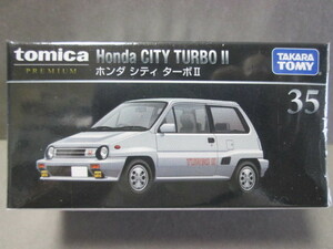 トミカプレミアム 35 ホンダ シティ ターボⅡ (E-AA) シルバー 1/55 HONDA City TurboⅡ 2022年8月新製品