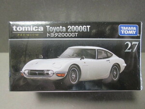 トミカプレミアム 27 トヨタ 2000GT 1969 (MF10 後期型) 1/59 TOYOTA 2000GT TAKARATOMY 2018年4月