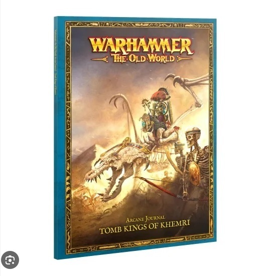 送料無料 新品 ウォーハンマー オールドワールド ARCANE JOURNAL: TOMB KINGS OF KHEMRI 07-02 トゥームキング ルール書籍