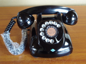▲昭和の4号黒電話▲整備済み　光回線可/モジュラー仕様　1957