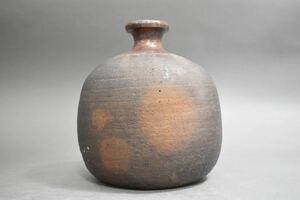 【英】A269 時代 古備前蕪徳利 日本美術 備前焼 酒器 骨董品 美術品 古美術 時代品 古玩