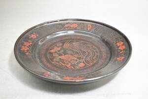 【英】A311 存星盆 中国美術 漆芸 漆器 骨董品 美術品 古美術 時代品 古玩