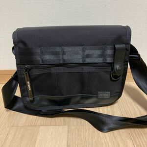 【極美品】PORTER ポーター ヒート ショルダーバッグ ブラック 703-06974 吉田カバン