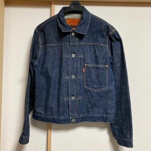 【美品】LEVI'S 506XX 71506-XX リーバイス ジージャン 大戦 ファーストモデル サイズ38 97年製 革パッチ 日本製 廃盤 希少