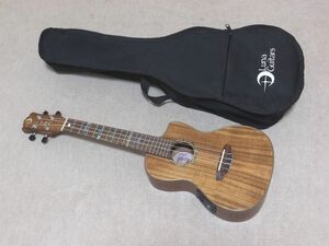 ☆ LUNA Guitars コンサートウクレレ UKE-HTC-KOA !! ハワイアンコア カッタウェイ ピックアップ付 美品