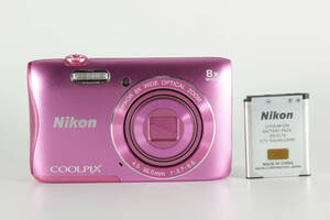 ★極上美品★ NIKON ニコン COOLPIX S3700 ★動作OK★#12219