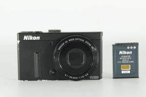 ★並品★ NIKON ニコン COOLPIX P340 ブラック ★動作OK、バッテリー付き★#12280