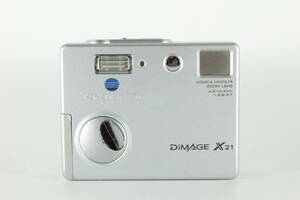 ★実用美品★ KONICA MINOLTA コニカミノルタ DiMAGE X21 単三電池利用 ★動作OK★#12365