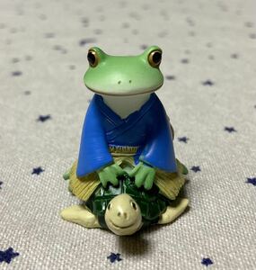 コポー 浦島太郎 亀に乗って 昔話 新品 copeau コポタロウ コポミ くまたん カエル かえる 蛙 置物 廃盤