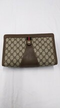 GUCCI　GG柄 マジックテープ　クラッチバッグ　セカンドバッグ　　33611_画像1