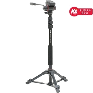 スリック 一脚 STANDPOD GX Video-OIL 黒 未使用品