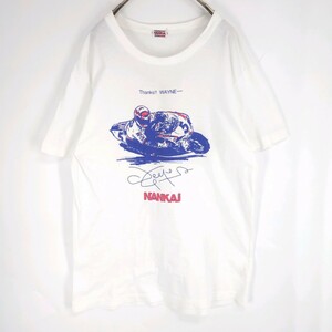 シングルステッチ 南海部品 NANKAI Tシャツ ホワイト ビンテージ ヴィンテージ リユース ultramto ts1743