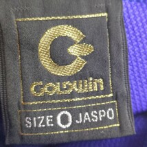 JASPO L/O GOLDWIN ゴールドウィン ジャージ セットアップ 上下セット パープルに近いブルー リユース ultraｍto js0184_画像10