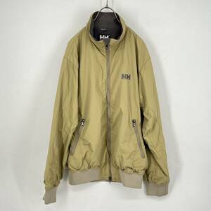 M HELLY HANSEN アウター ジャンパー ベージュ ジップアップ 裏起毛 長袖 リユース ultraｍou ou0600