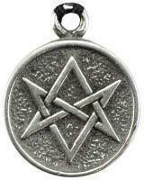 AzureGreen: Magic Hexagram pendant魔法の六芒星