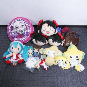 1円スタート ぬいぐるみ まとめ売り ジャンク 大量 ラブライブ ガールズ&パンツァー ポケットモンスター 初音ミク うる星やつら にじさんじ