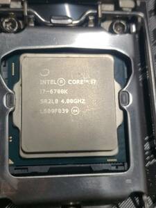 intel　i7 6700K　+マザーボードの計2点