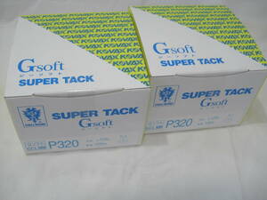 ★未使用 KOVAX コバックス スーパータック SUPER TACK P320 Gソフト 形状 125㎜ 100枚入り（2箱）ジーソフト（EAGLE BRAND）Y