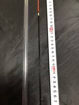 チヌ竿　筏　カセ　ハーフチタン穂先　 先径0.4ｍｍ　　元径 5.0ｍｍ対応 全長９６ｃｍ_画像2