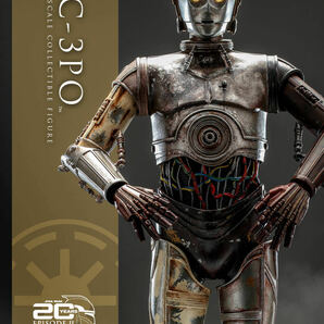 ホットトイズ 1/6 スター・ウォーズ エピソード2 クローンの攻撃 C-3PO ダイキャスト製 未開封新品 MMS650D46 Star wars HOTTOYSの画像1