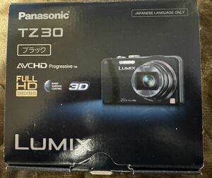 【美品】【完品】Panasonic LUMIX TZ30 デジタルカメラ ブラック バッテリーパック+1個付き！