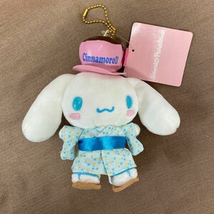 サンリオ シナモン シナモンロール ぬいぐるみ マスコット ぬいぐるみバッジ ぬいば ピューロランド 浴衣