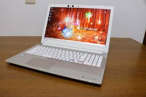 【新品SSD】東芝☆Dynabook T75/G◆第8世代 Core i7-8550U◆Office 2021/Bluetooth/WEBカメラ[SS-7]